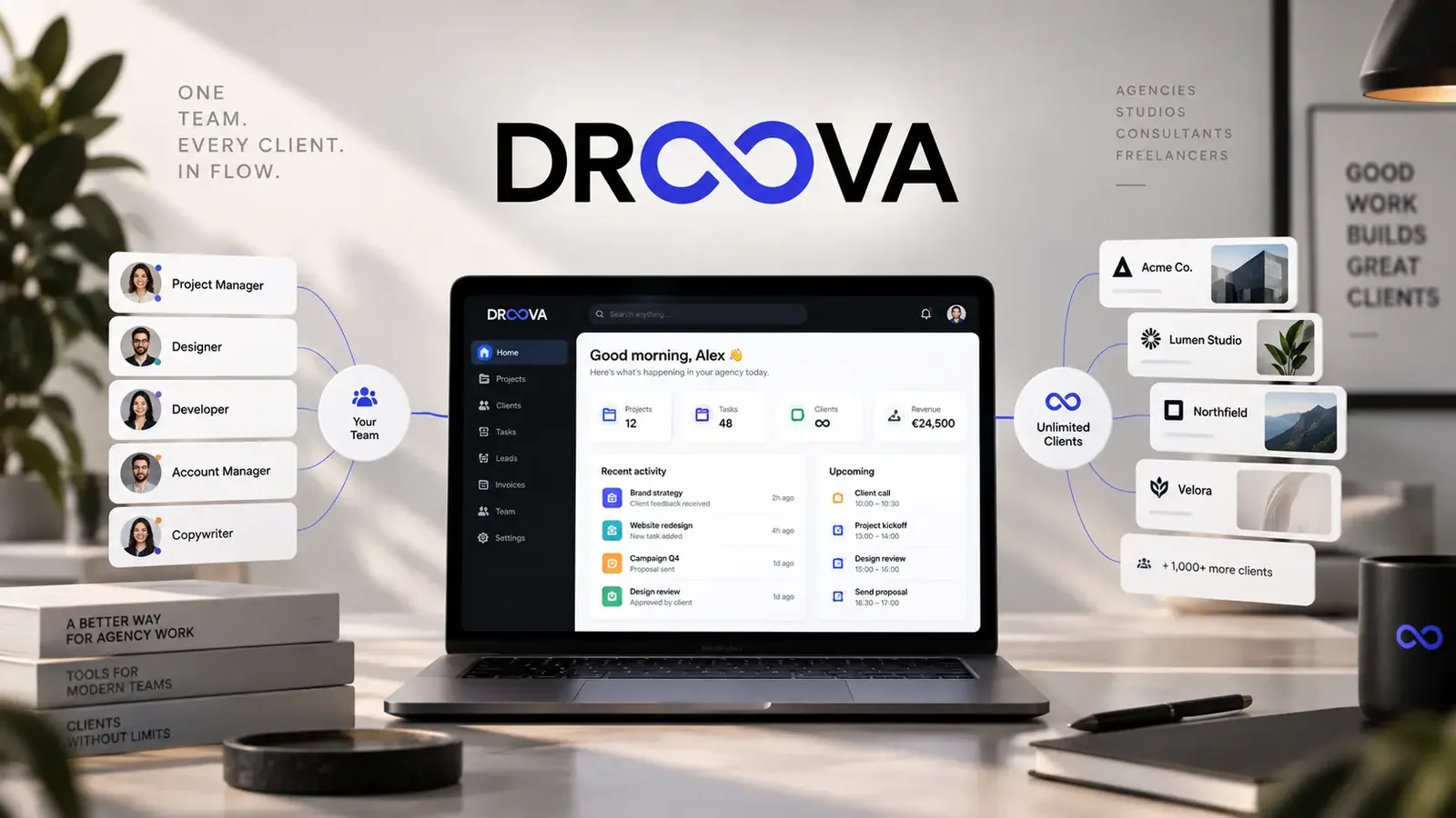 Charge for Your Team, Never for Your Clients: Why Client Portals Are Free and Unlimited in Droova