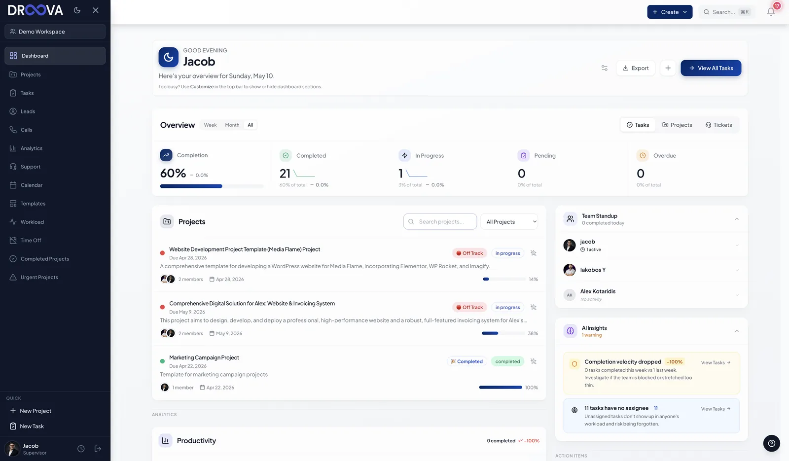 All-in-One CRM and Project Management Software (2026 Guide)