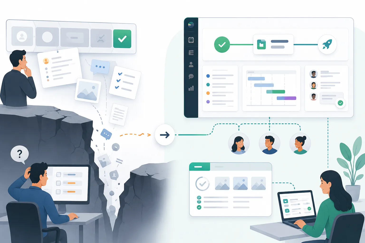 Agencies Don't Have a CRM Problem. They Have a Handoff Problem.